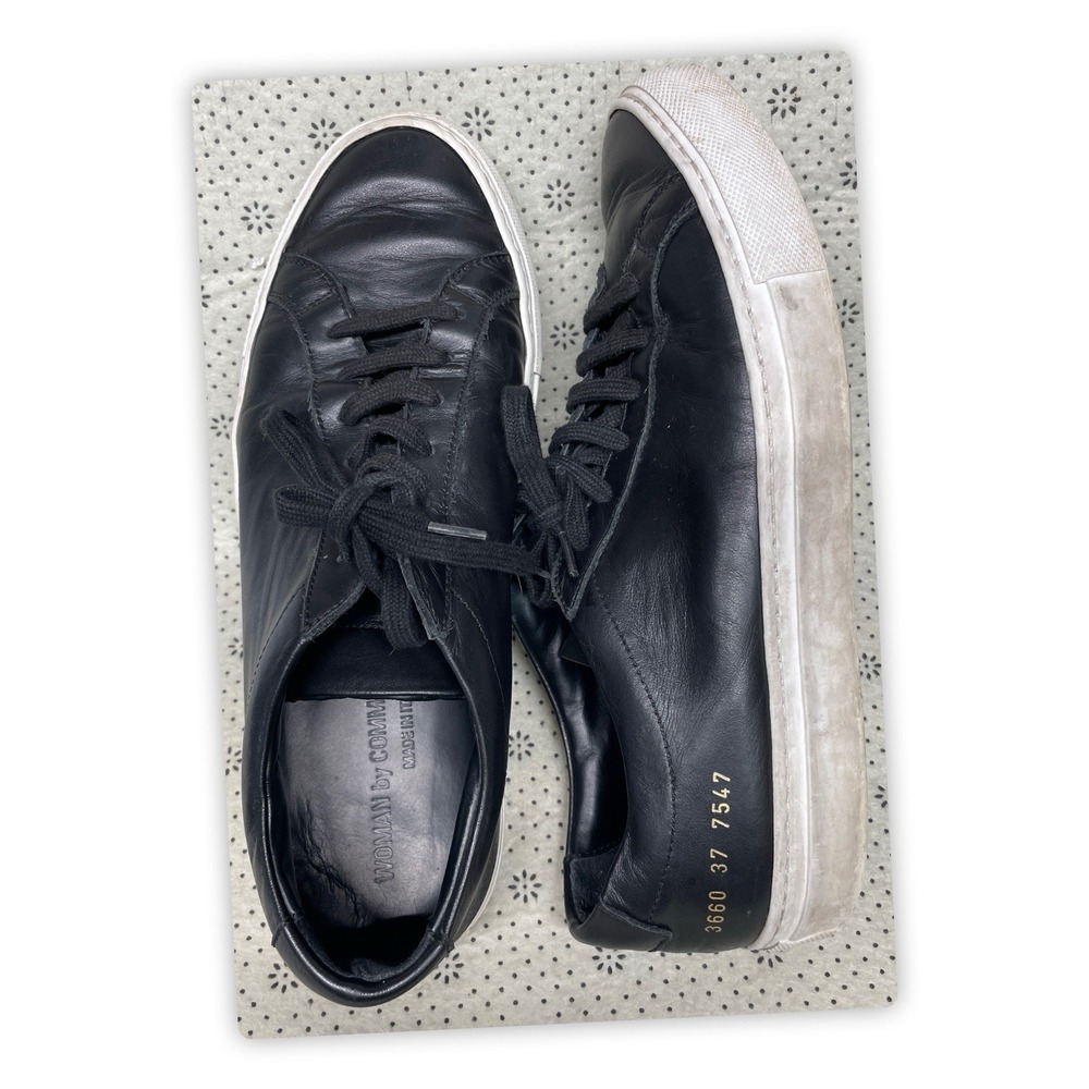 Woman by Common Projects, Size: 7, Womens Low‎ Black